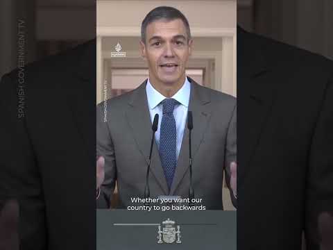 Spain’s PM Pedro Sanchez calls snap election amid housing crisis | AJ #shorts