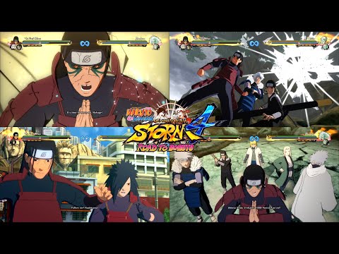 All Hashirama Ninjutsu | Ultimate Jutsus - Naruto Shippuden: Ultimate Ninja Storm 4 Road To Boruto