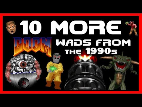 10 MORE Classic Doom Wads from the 1990s!