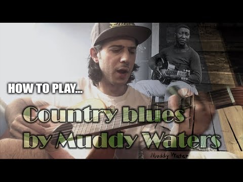 Country Blues by Muddy Waters (slide) | Spanish tuning lesson 1