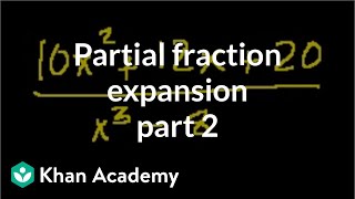 Partial Fraction Expansion 2