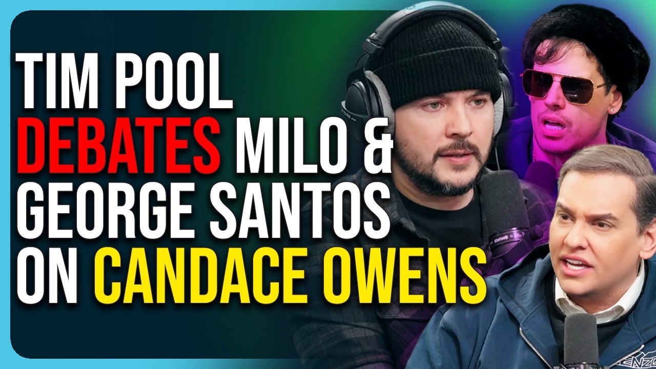 Tim Pool GOES DEEP With Milo & George Santos On Candace Owens & TPUSA, DEBATE