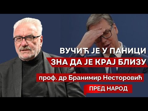 Бранимир Несторовић - Вучић је у паници, почињу промене и руско-америчке истраге о богаћењу у Србији