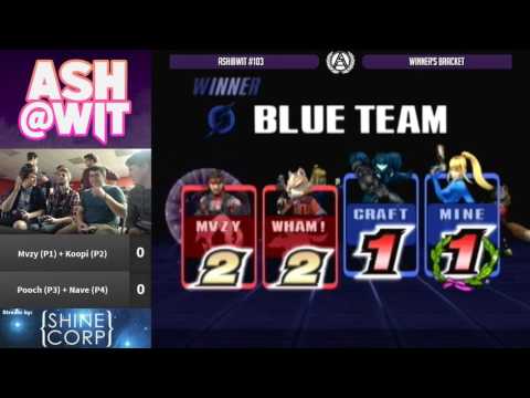 Mvzy + Koopi vs Pooch + Nave - ASH@WIT #103 PM Doubles Winner's Semis