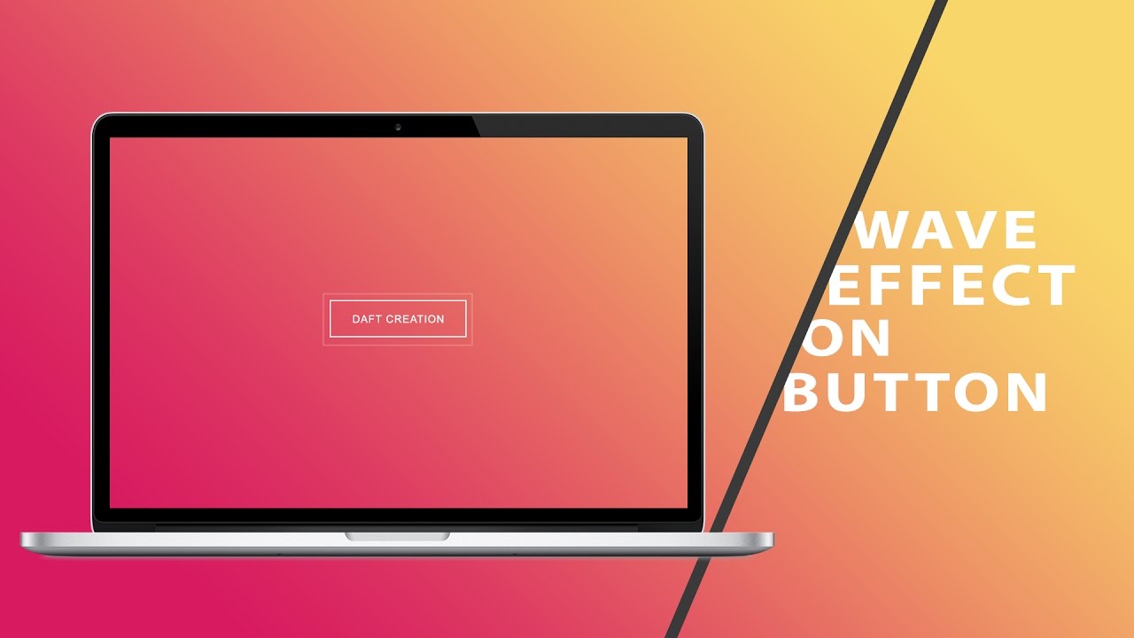 Wave Effect on Button Using CSS