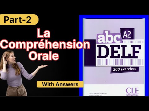 ABC  DELF A2 |  FRENCH LISTENING PRACTICE FOR BEGINNERS A2  [Part-2]