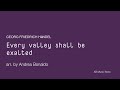 Every Valley Shall Be Exalted (Händel) for brass quintet with sheet music (link in description)