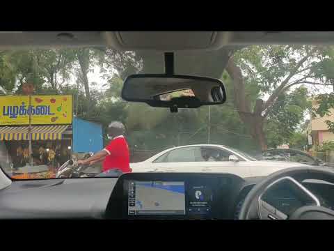 Nagercoil to colachel timelapse drive to test my DIY phone rig