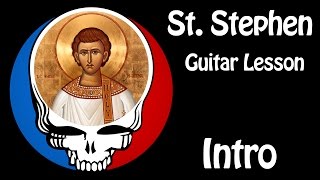 St Stephen Guitar Lesson (Intro) with tab