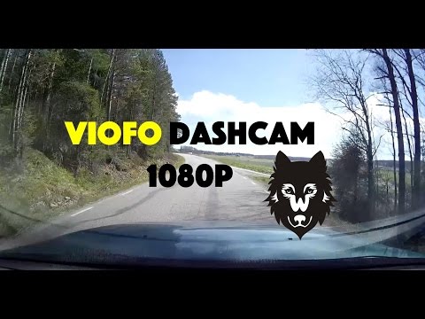 VIOFO A118C DASHCAM 1080P VIDEO while driving