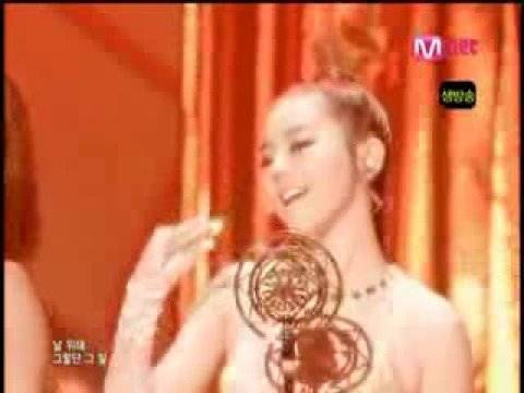 2008.10.09 Wonder Girls - Nobody on M!Countdown