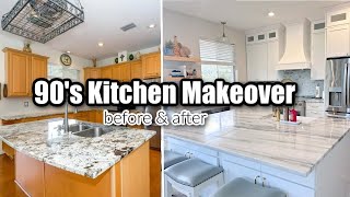 DIY KITCHEN RENOVATION on a BUDGET | BEFORE AND AFTER 90