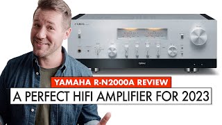 Video thumbnail for The FUTURE of HiFi! New Yamaha Amp! Yamaha R-N2000A Review by Andrew Robinson
