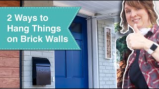 Episode 14: Two Ways to Hang Things on a Brick Wall Perfectly the First Time