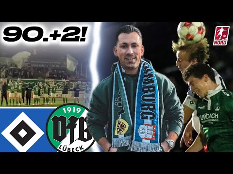 90+2! 😳 VFB LÜBECK scores a last-minute equalizer while playing with ten men against HSV (U21) - ...