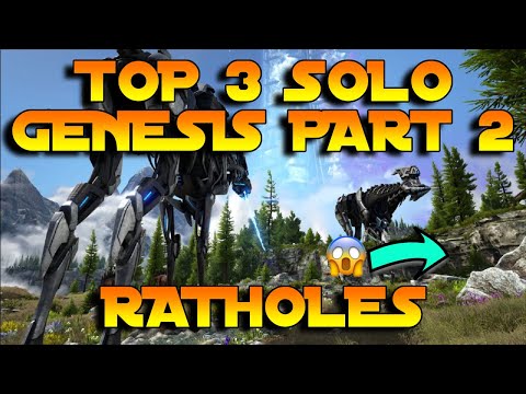 Top 5 SOLO Ratholes - Genesis Part 2 | Ark