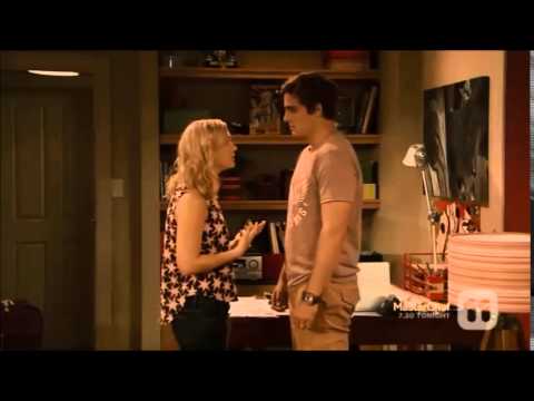 Georgia and Kyle kiss and hug scene ep 7133