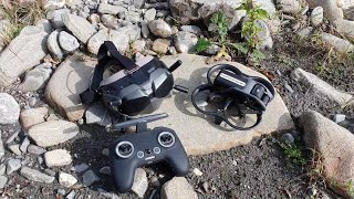 Dji Avata em busca de drone dji Fpv acabado de cair