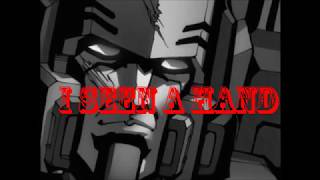 The Old Man`s Back Again / (Scott Walker)/ (Lyrics)/(IDW Transformers: MTMTE )
