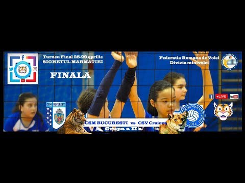 Finala-Campionatul National Minivolei 2017/2018-Turneu Final-CSM Bucuresti vs.CSV Craiova (1:3)