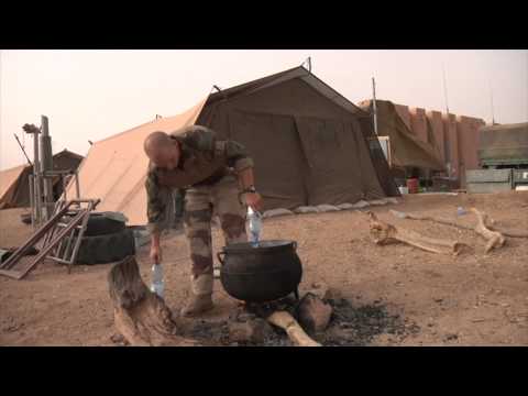 La vie quotidienne sur le camp de kidal