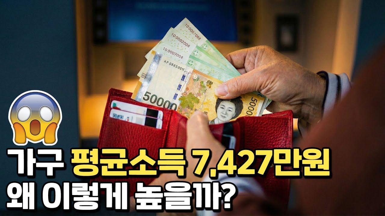 평균 소득 7,427만원에 공감하기 어려운 이유
