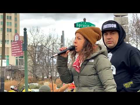 Philly Protest During Biden Visit Dec 11 2023 YouTube_#54