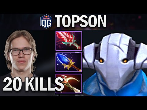 OG.TOPSON SVEN WITH 20 KILLS - DOTA 2 7.27 GAMEPLAY