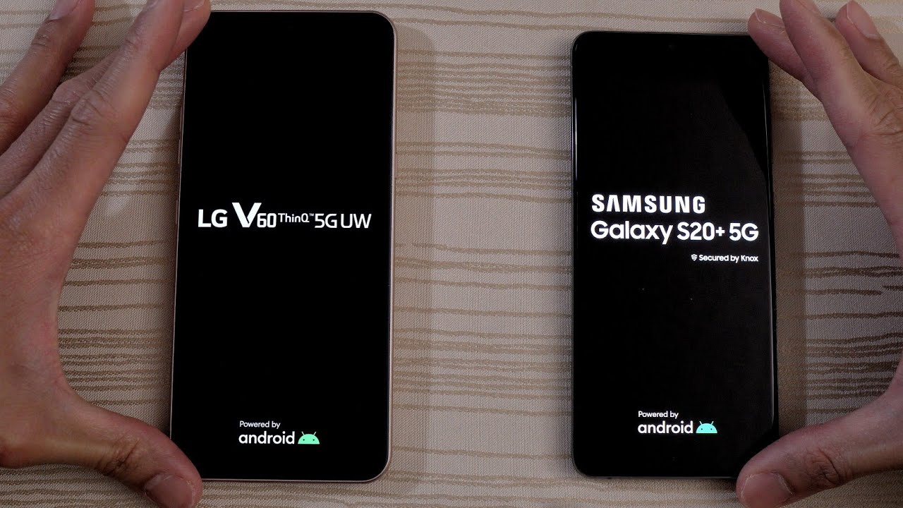 LG V60 vs Samsung S20 Plus SPEED TEST!