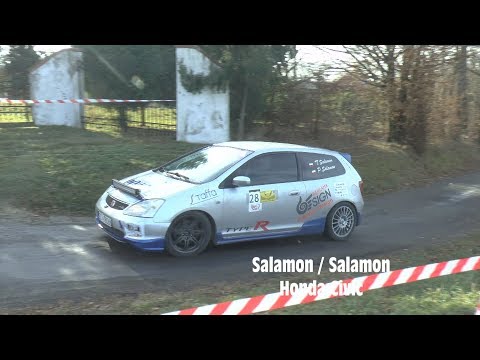 6 Runda RPŚ 2018 - Hażlach - Tomasz Salamon / Przemysław Salamon - Honda Civic