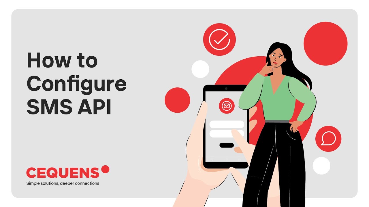 How to create an SMS API Key with CEQUENS