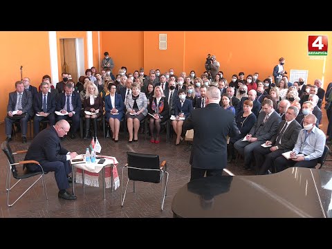 Министр образования Игорь Карпенко встретился в Гомеле с педагогами области видео
