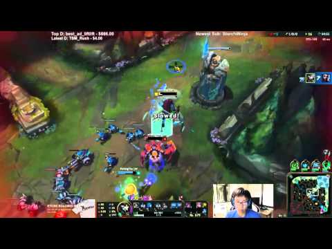 Doublelift's first day at work and already knows the protocol - League of Legends