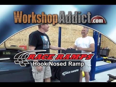 Race Ramps Hook Nosed Rack Ramp for 4 Post Lifts