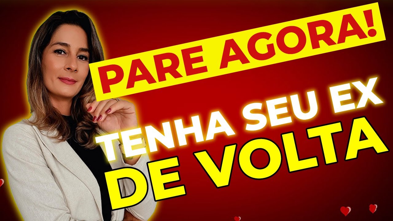 Pare de se HUMILHAR pelo seu ex