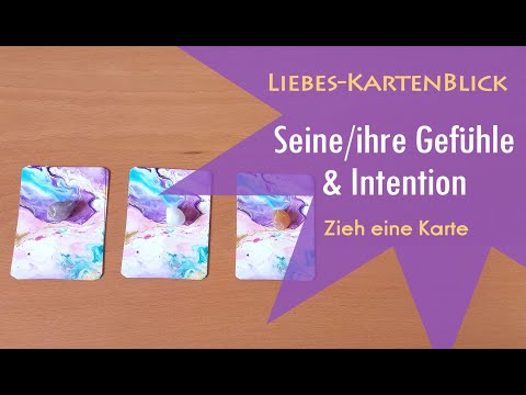 💗 Liebesorakel "Seine/ihre Gefühle und Intention" 💕 Liebespaare, Nicht-Paare, SeelenLiebe