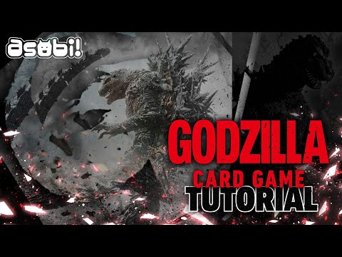 Let's learn to play GODZILLA Card Game!! Featuring ESD01"Godzilla Minus One" vs ESD02"Heisei Series"