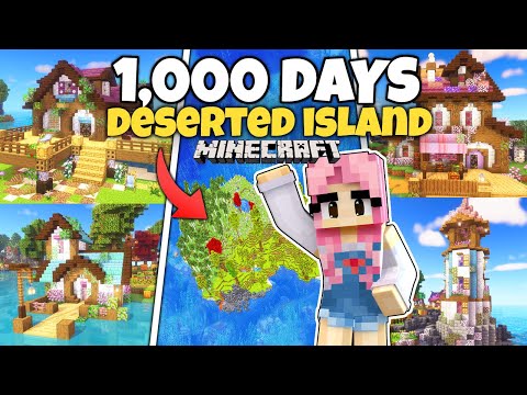Brookella - 1000+ Days Stranded on an ISLAND 🌴 Minecraft FULL MOVIE