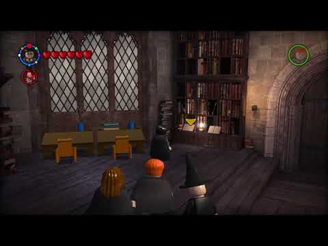 LEGO Harry Potter years 1-4 library gold brick glitch