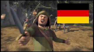 Shrek - merry men Robin hood song (German)