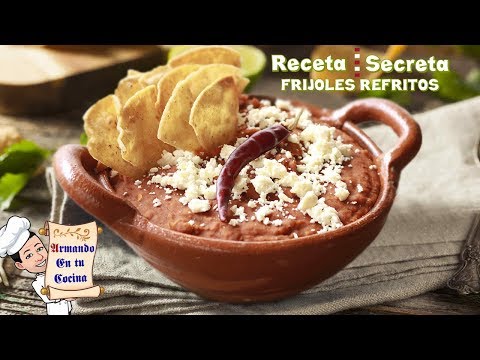 FRIJOLES REFRITOS | RECETA SECRETA SABOR A CHORIZO Video