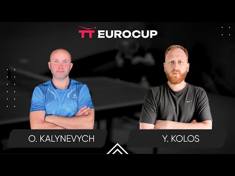 13:40 Oleksandr Kalynevych  - Yurii Kolos 15.12.2023 TT Euro.Cup Ukraine Professional. TABLE 4