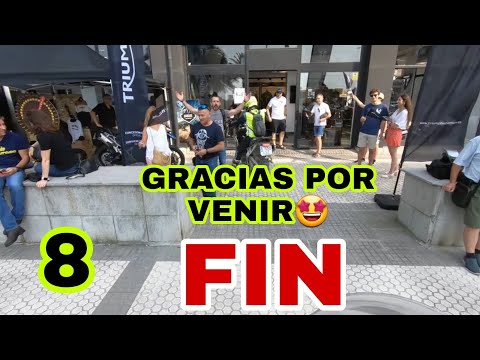 8⛰️ FIN😢 De Isaba a Donosti y seguidores esperando😊 Transpirenaica en moto