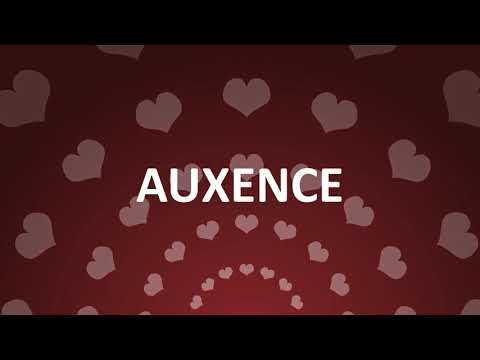 HAPPY BIRTHDAY AUXENCE