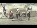 Rubber Booted Workers On Indian Construction Site 1 2