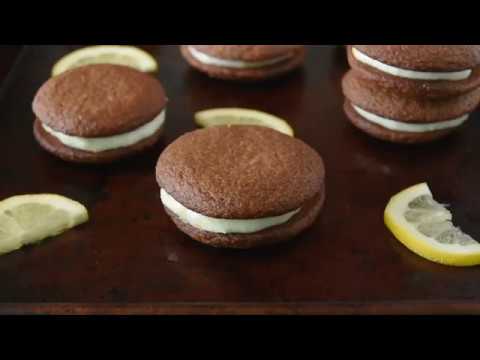 Lemon Ginger Cream Sandwich Cookies