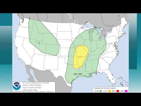 March 25 Weather Xtreme Video - Afternoon Edition