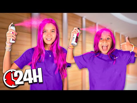 COPIANDO Minha IRMÃ Por 24 Horas