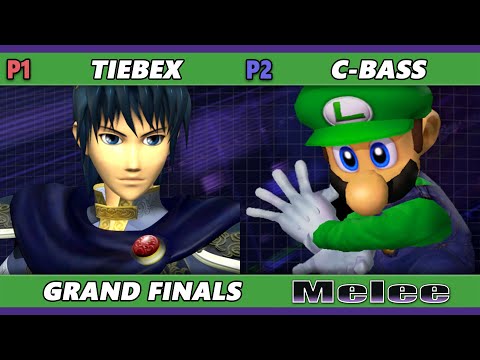 S@X 496 GRAND FINALS - tiebex (Marth) Vs. C-Bass [L] (Luigi) Smash Melee - SSBM