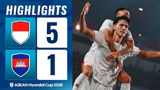 Download lagu INDONESIA 5-1 CAMBODIA | ASEAN HYUNDAI CUP HIGHLIGHTS mp3